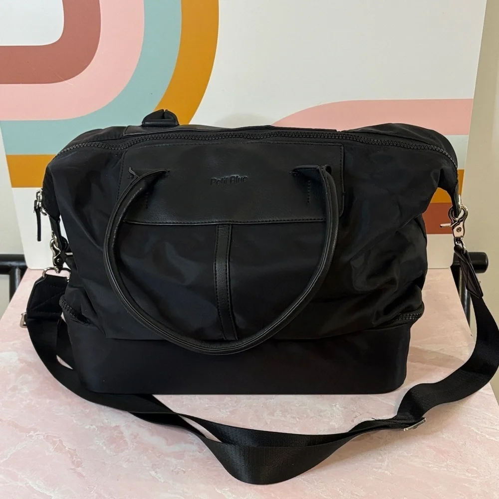 Stylish Black Satchel Bag
